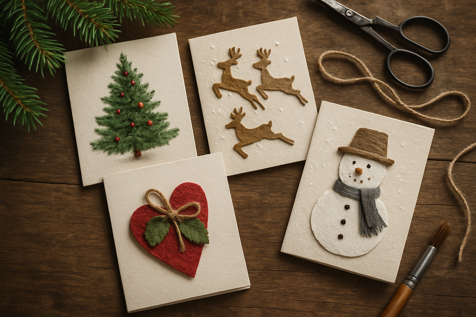 julekort ideer - Illustration